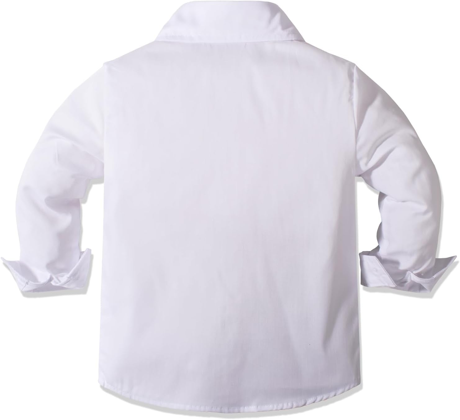 Boys Suit Set Formal Dress Shirt with Bow Tie, Slim Vest and Pants Toddler Boy Clothes Suits